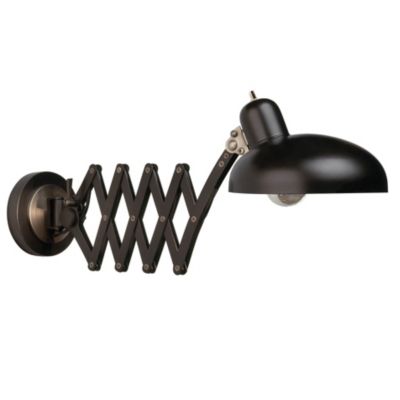 Bruno Scissor Arm Pharmacy Sconce by Robert Abbey - Starlight Lighting USA and Canada